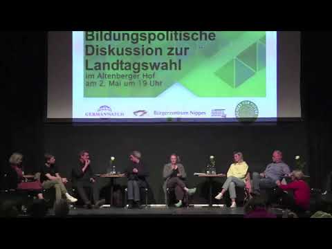 T4F-Koeln - Klima.Macht.Schule: Bildungspolitische Diskussion zur Landtagswahl [BestOf 05/22]